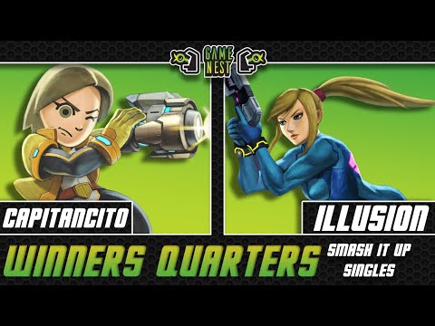 Capitancito (Mii Gunner) vs IllusioN (Zero Suit Samus) Winners Quarters | Smash It Up 2/5/23