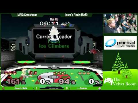 MSK: Smashmas - Smeesh & MaJik vs Underscores & HSC| Davidcue - Melee Dubs Losers Finals