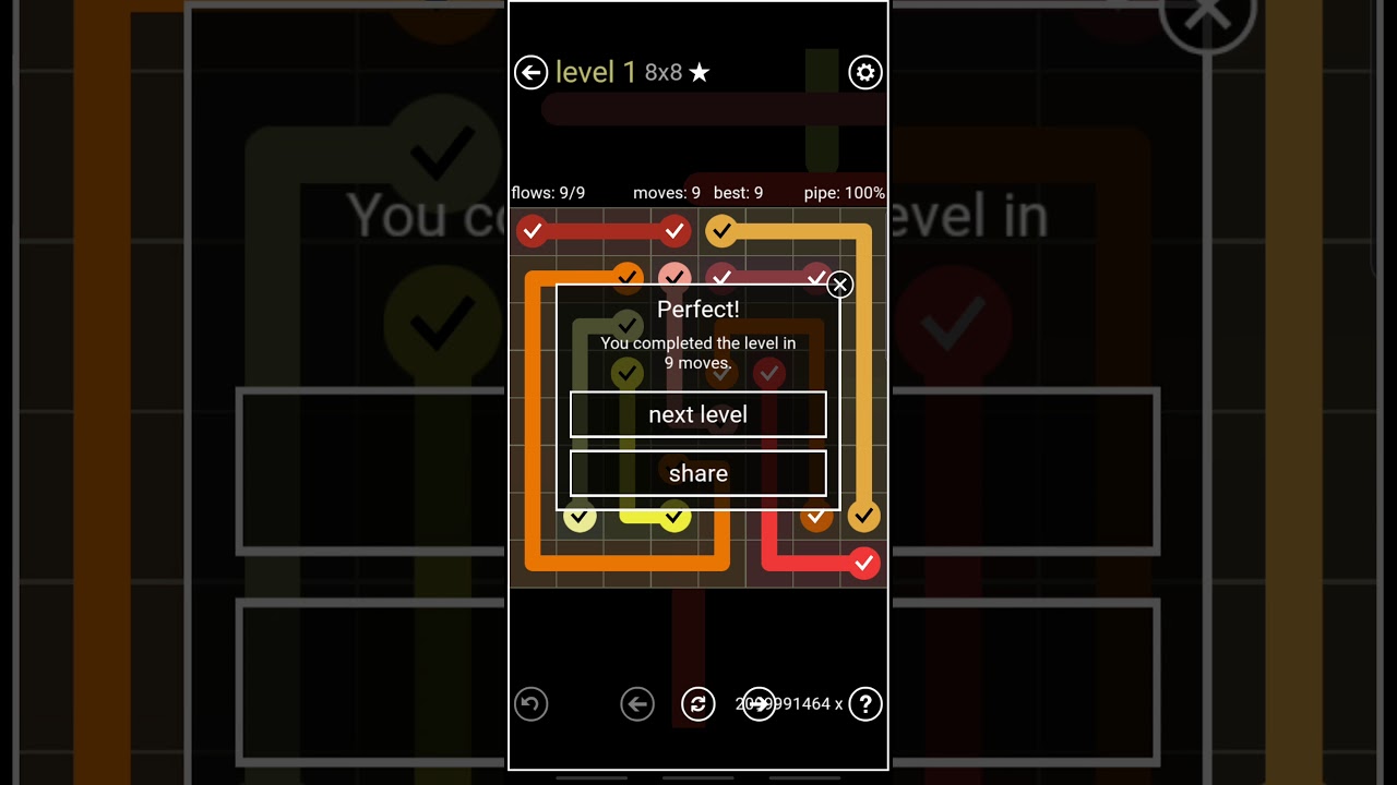 Flow Free 8x8 Mania Level (1-30)