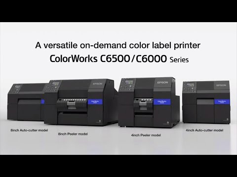 PC/タブレット PC周辺機器 C31CH77A9991 | ColorWorks CW-C6500A Color Inkjet Label Printer 