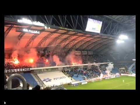 Lech Poznań - Lechia Gdańsk Awantura, Race || 23.02.2020 Ultras Lechia