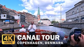 Canal Tour Copenhagen [4K] [60FPS]