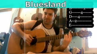 Tutorial: Jerry Reed's Bluesland - Fingerstyle Lesson w/ TAB