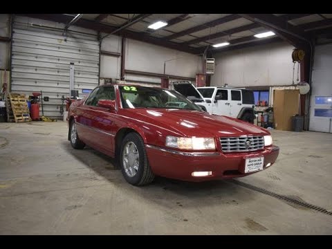 2002 Crimson Pearl Red Cadillac Eldorado ESC SL4856 Motor Inn Auto Group