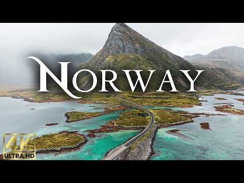 NORWAY 4K - Scenic Relaxation Film with Calming Music