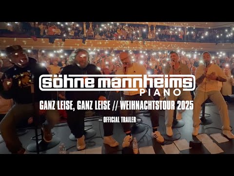 Söhne Mannheims Piano // Weihnachtstour 2025  [Official Trailer]