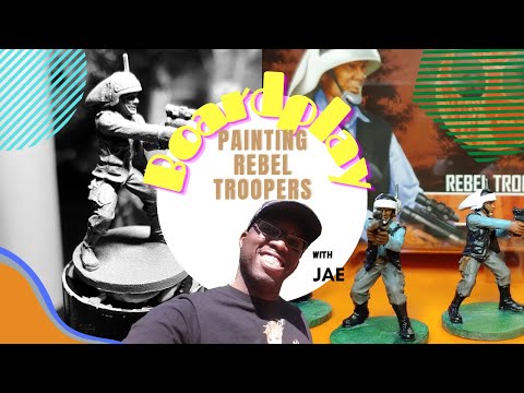 Painting the Rebel troopers