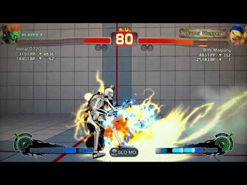 SSF4 AE:2012 Initial D720 (Blanka) vs Billy Maqiang (Yun)