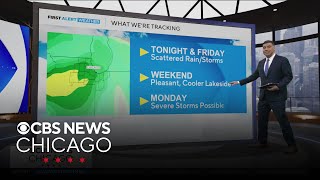 Chicago weather: Thunderstorms overnight