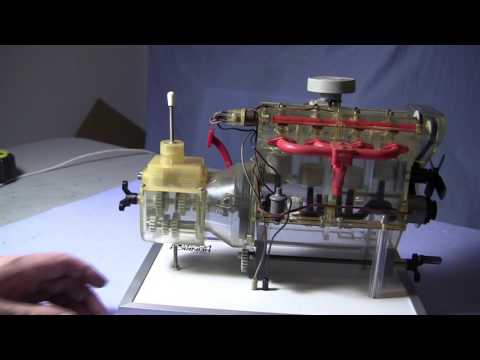 Henrich Vogel publishing house transparent engine model
