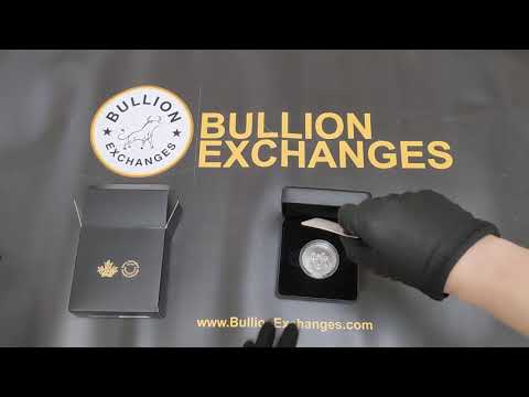 2021 Canada 1 oz Queen Elizabeth II Lover's Knot Tiara Silver Coin Unboxing at Bullion Exchanges