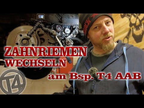 Zahnriemen wechseln am Bsp. VW T4 5 Zyl. Diesel AAB