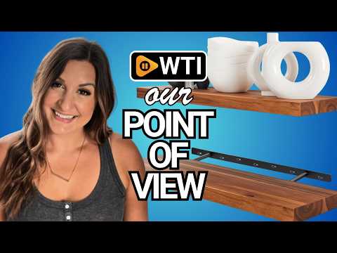 BATODA Set of 2 24" Acacia Wood Floating Shelves Wall Mounted – Rustic Farmhouse Wooden Wall Storage Shelf for Bedroom - WTI product video review
