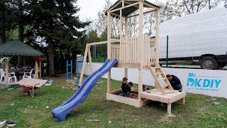 Building Outdoor Playground for my kids - Part 3