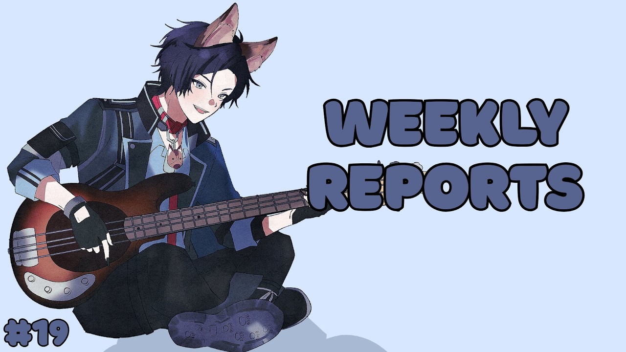 【Weekly Reports #19】Reading karaoke supas + Surprise announcement【FIRST STAGE PRODUCTION EN】