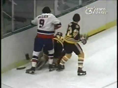 Boston Bruins vs New York Islanders April 21 1980 Game 4 NHL Quarterfinals