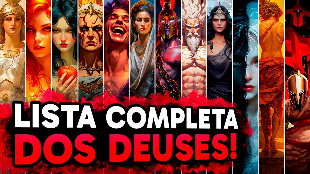 O GUIA DEFINITIVO DOS DEUSES DA MITOLOGIA GREGA [MAIS DE 100]