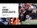 Patriots vs. Bengals Week 15 Highlights | NFL 2019