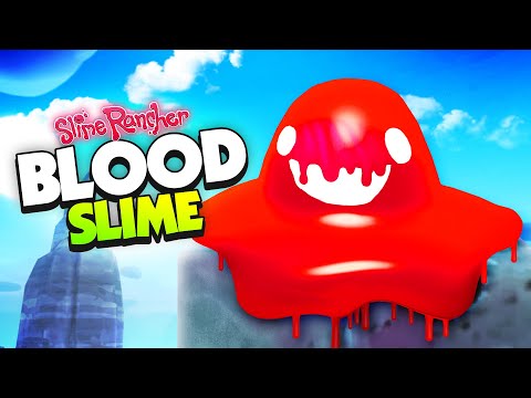 New BLOOD Slime Is Out of Control When it Eats! - Slime Rancher Mods