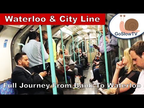 London Underground Tube Ride | Bank to Waterloo | Waterloo and City Line | Slow TV | Episode 7