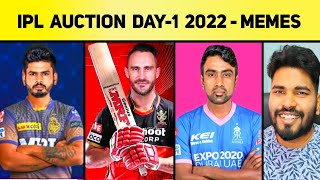 IPL Mega Auction 2022 Troll | [காமெடி டா🤣]  IPL 2022 All Team Squad Memes | CSK,MI,RCB Wasted Day1?