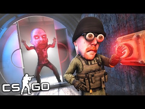 НЕ НАЖИМАЙ НА КНОПКУ! ТЕПЕРЬ МЫ УМРЕМ! НАШЛИ ЗАКОПАННЫЙ БУНКЕР С МОНСТРОМ МАНЬЯКОМ - МАНЬЯК В CS:GO