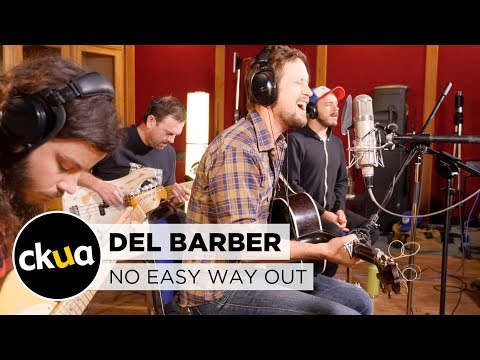 Del Barber "No Easy Way Out" live at The Audio Department