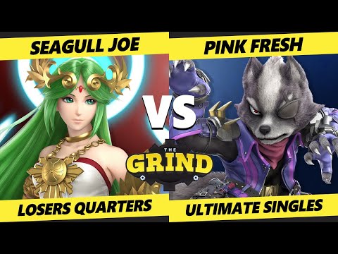 The Grind 196 Losers Quarters - Seagull Joe (Palutena) Vs. Pink Fresh (Wolf) Smash Ultimate - SSBU