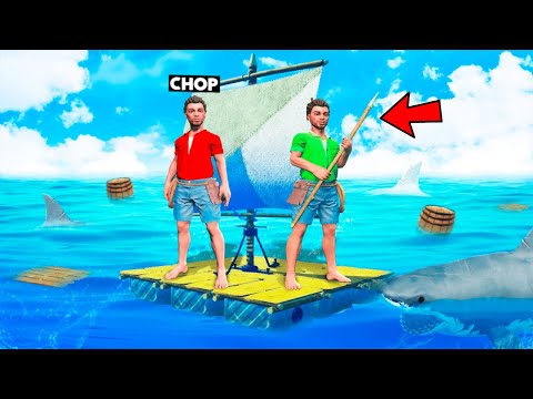 SURVIVING ON A STRANDED RAFT IN MIDDLE OF SEA WITH CHOP