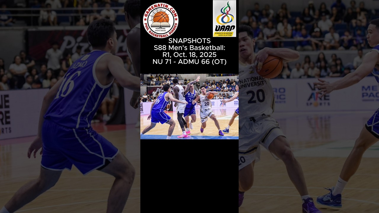 Snapshots: Men's Basketball - NU 71 - Ateneo 66 (OT)