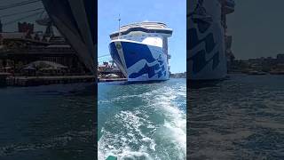 The Length of Princess Cruises Royal Princess on show