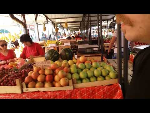Comida na Sérvia 03c - Mercado Verde Kalenic Pijaca