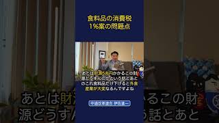 食料品の消費税1%案の問題点いさ進一ライブ6月18日 #政治 ￼ #経済 #中道改革連合