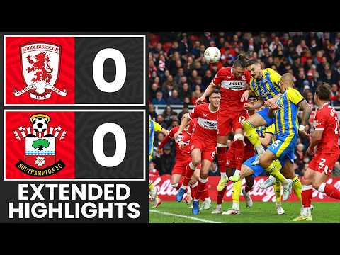 FC Middlesbrough 0-0 FC Southampton
