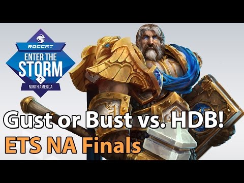 ► Heroes of the Storm Pro Gameplay: Gust or Bust vs. HDB - ETS NA Finals