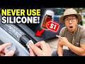 Stop Buying Rubber Restorer. This $1 Liquid Turns Grey Seals BLACK.