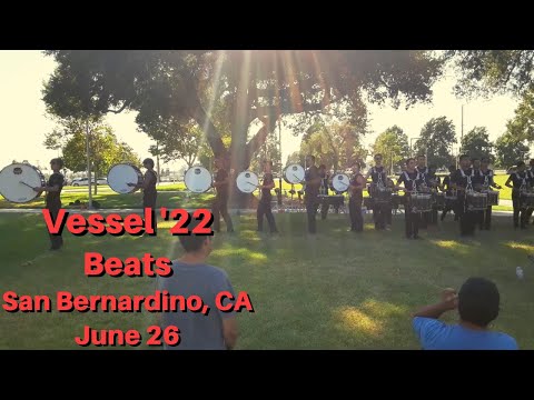 Vessel '22 Drumline - Show Beats - DCI San Bernardino (06/26)
