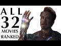 Every MCU Movie Ranked Worst To Best