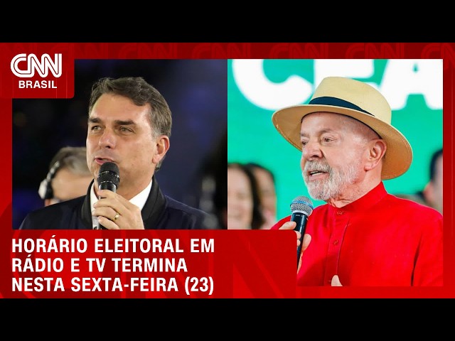Eleições 2026: Horário eleitoral gratuito no rádio e na TV termina nesta sexta (23) | HORA H