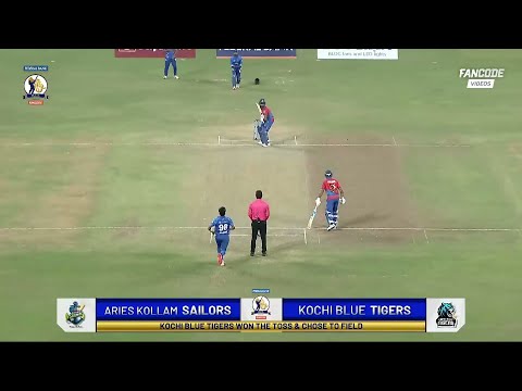 Match 28 Aries Kollam Sailors vs Kochi Blue Tigers | HIGHLIGHTS