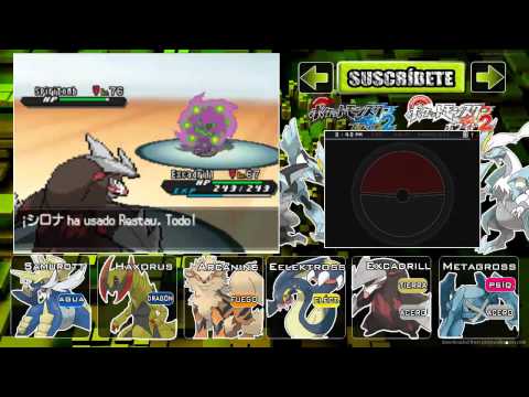 Guia/Walkthrough Pokémon Blanco y Negro 2 | Vs. Rival&Cintia | #43