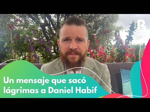 Daniel Habif se conmueve al hablar de sus padres | Bravíssimo