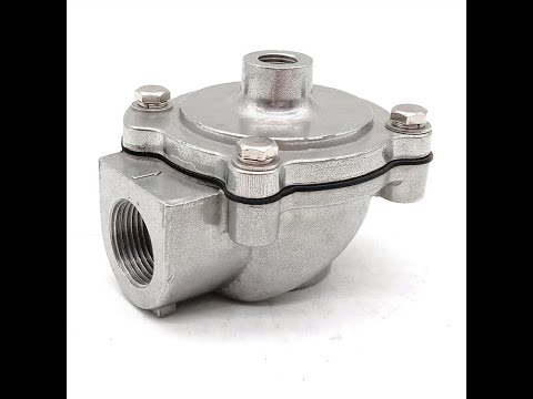 1'' Threaded G353A042 ASCO Type Remote Pilot Pulse Jet Diaphragm Valve For Baghouse Bag Filter