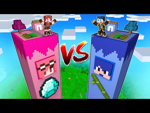 ISOLA LUNGA DI PHERE VS ISOLA LUNGA DI STEF! - MINECRAFT