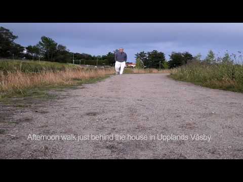 Afternoon walk just behind the house in Upplands Väsby