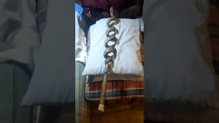 twisted walking cane, part 1