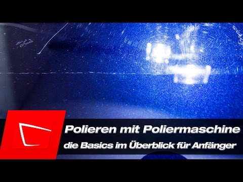 Car polishing for beginners Car paint polishing with polishing machine for beginners tutorial