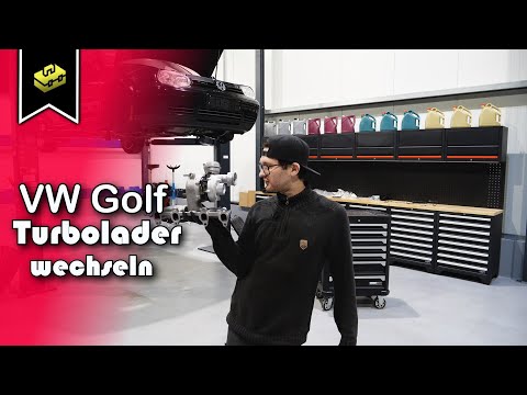 VW Golf 4 1,9 TDI Turbolader wechseln | Change turbocharger | VitjaWolf | Tutorial | HD