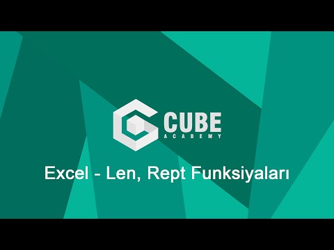 Excel - Len, Rept Funksiyaları