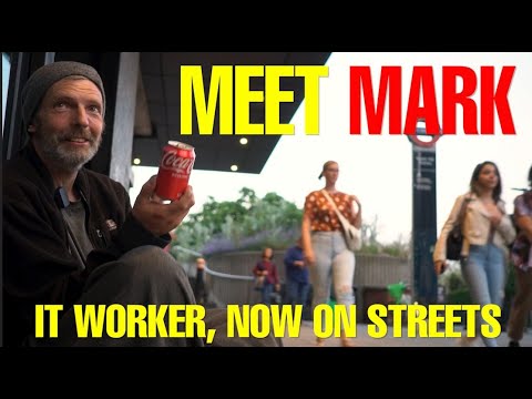 Used to be an IT expert, now lives on the streets - Meet Mark - Life on the Streets, London, England
